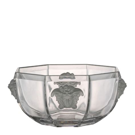 versace glass bowl|versace italian dishes.